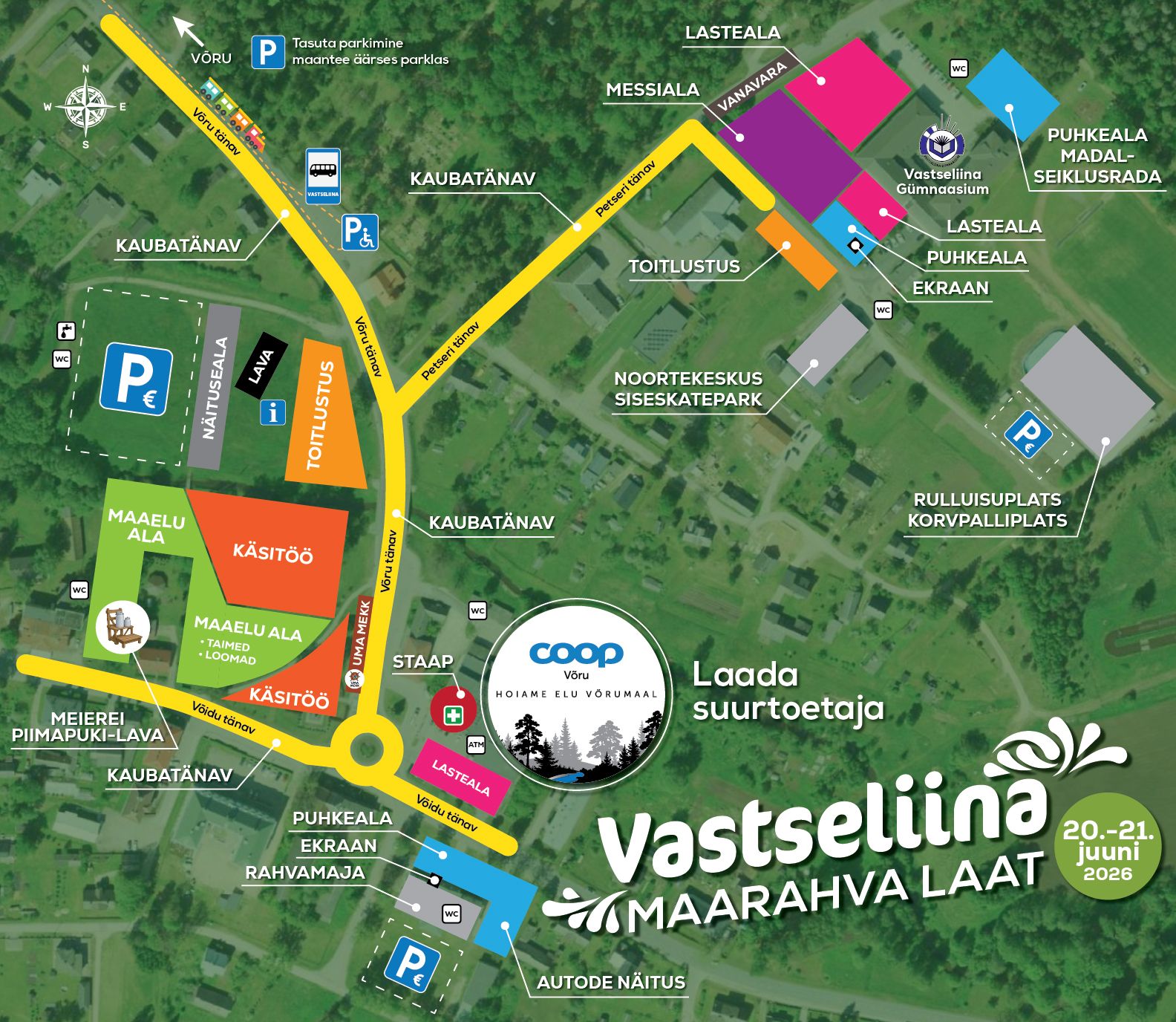 Vastseliina Maarahva laadakaart 2026