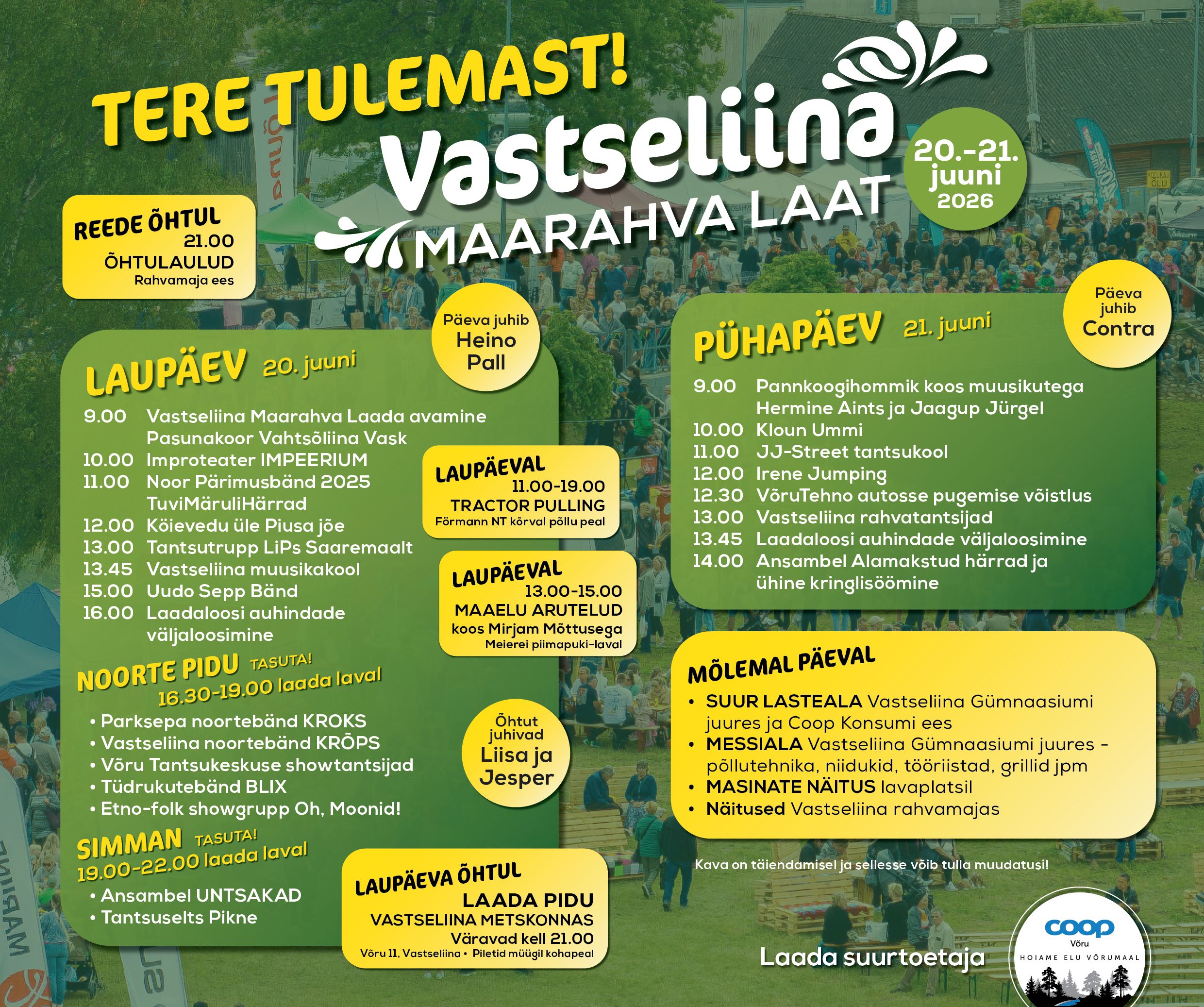 Vastseliina Maarahva Laat 2026